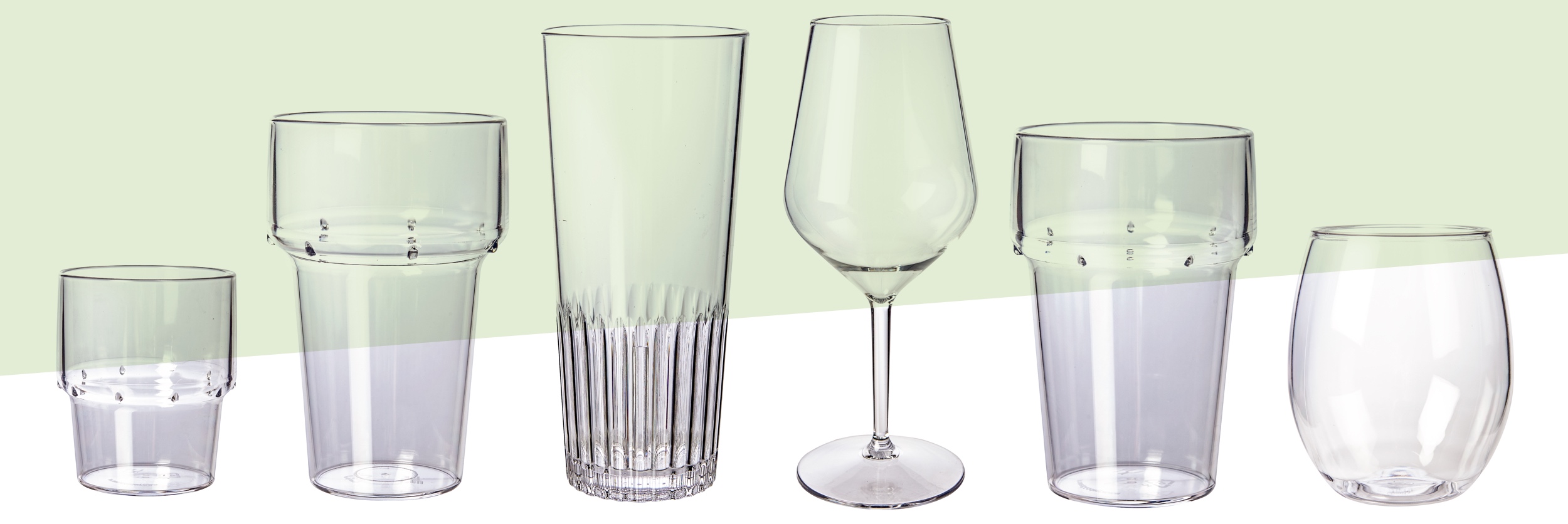 Identificeren Bestrooi Aangenaam kennis te maken Kunststof glazen | GGP - Global Glass Products